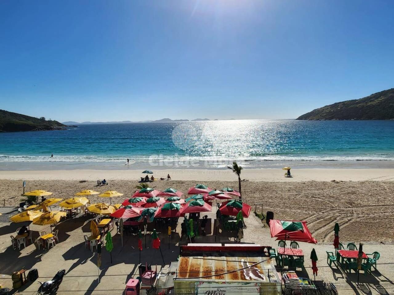 Vista mar- Pé na areia da Prainha- condomínio com piscina Arraial do Cabo Extérieur photo