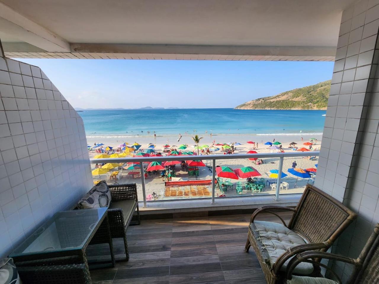 Vista mar- Pé na areia da Prainha- condomínio com piscina Arraial do Cabo Extérieur photo