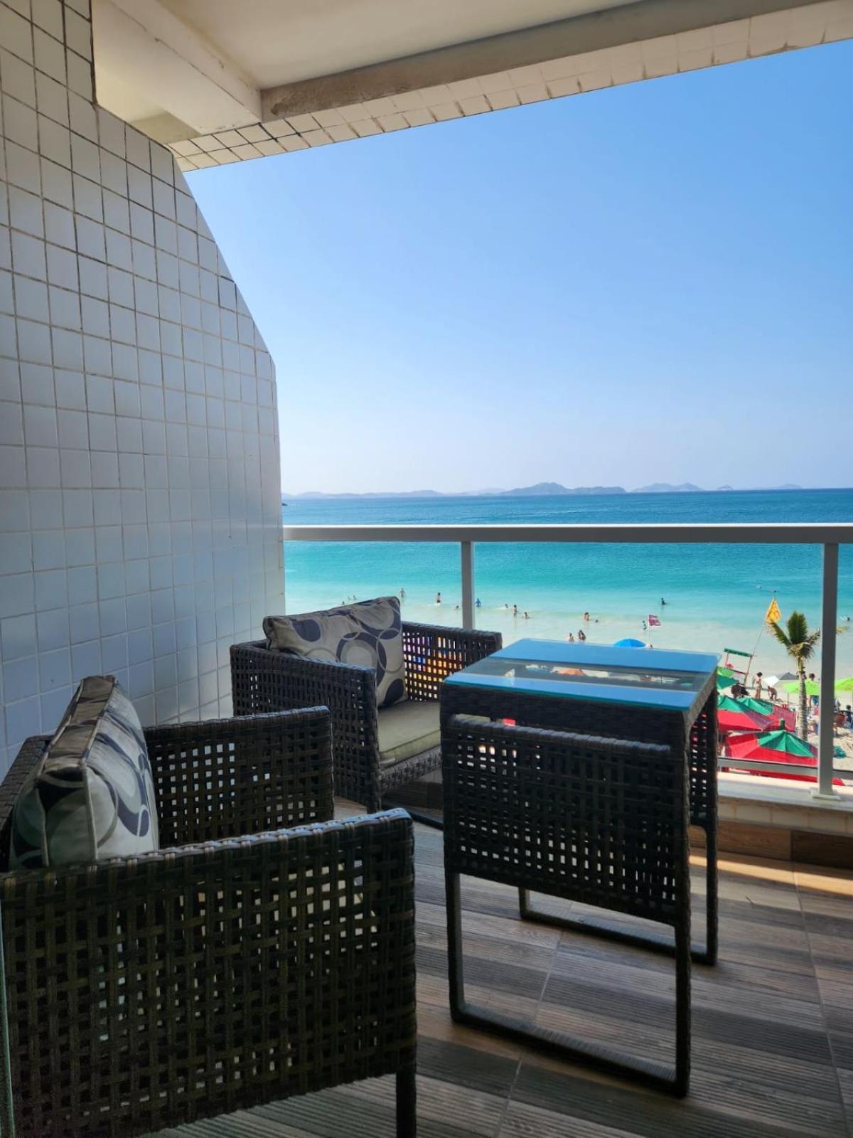 Vista mar- Pé na areia da Prainha- condomínio com piscina Arraial do Cabo Extérieur photo